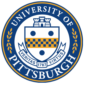 a logo of University of Pittsburgh is pictured.